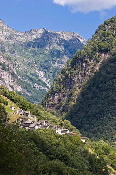 istock Small village in Valle Verzasca (Switzerland) 89100580