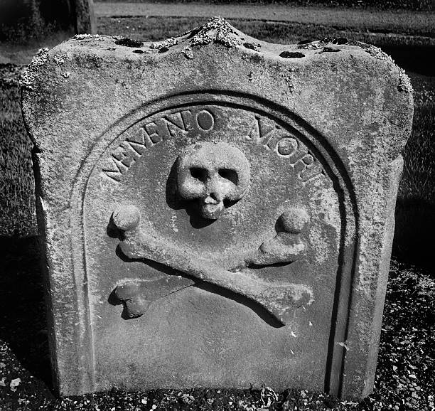 The view from the bottom of the hole in a grave