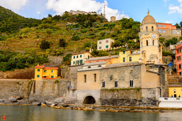 vernazza, cinque terre, italien - 18659 stock-fotos und bilder