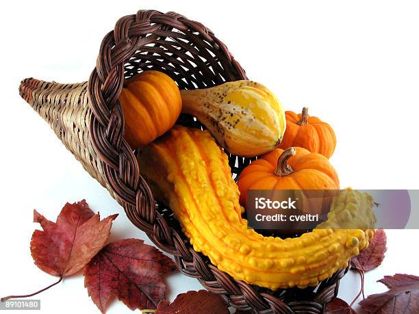 Cornucopia Stock Photo - Download Image Now - Autumn, Celebration, Color Image