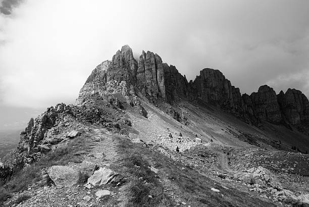 mountain top stock photo