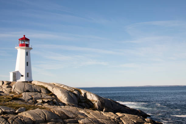 istock Peggys Cove Lighthouse, Nova Scotia, Canada along rocky shores 891021014