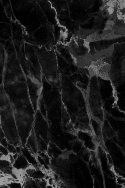 istock Black marble natural pattern for background, abstract natural marble black and white 891023894