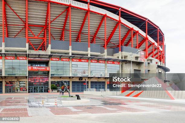 Estadio Da Luz Home Stadium For The Sl Benfica - Fotografias de stock e mais imagens de Benfica