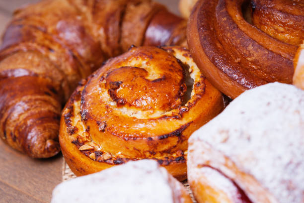 istock Fresh baked homemade buns and rolls 891028616