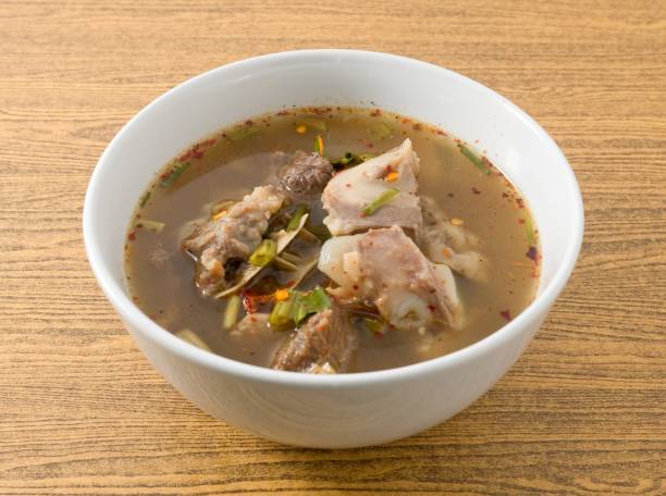istock Thai Spicy and Sour Soup of Beef Entrails 891042206