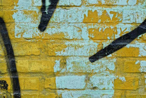 istock colored stone texture from a brick wall of a house 891069636