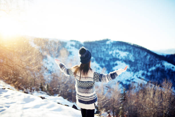 istock View of winter landscape 891078330
