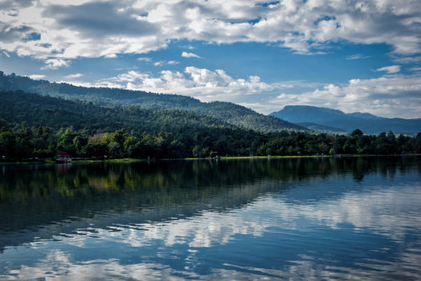 istock Lake view in northern Thailand 891112888