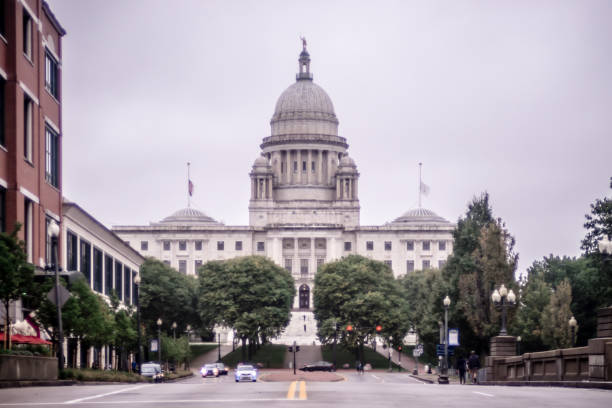 istock rhode island state capitol building on cloudy day 891115820