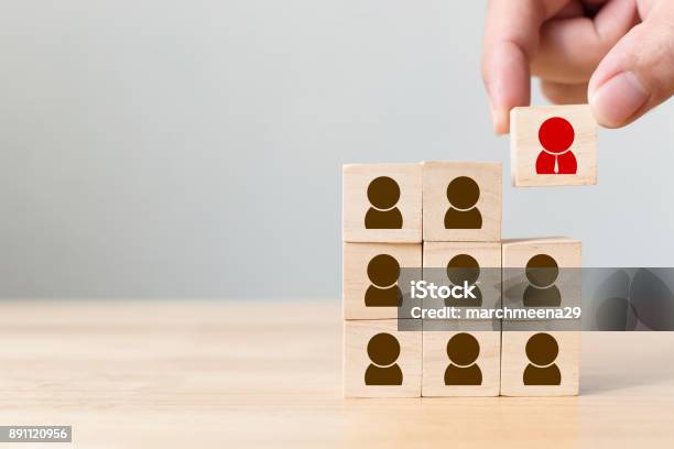 Human Resource Management And Recruitment Business Concept Stock Photo - Download Image Now