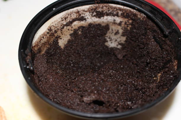 istock Reuseable coffee filter to prevent paper filters from going to waste 891127626