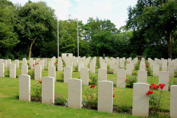 istock Memorial world war II cemetery 891145034