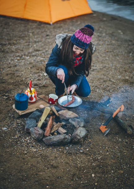 istock Outdoor cooking at camping 891152872