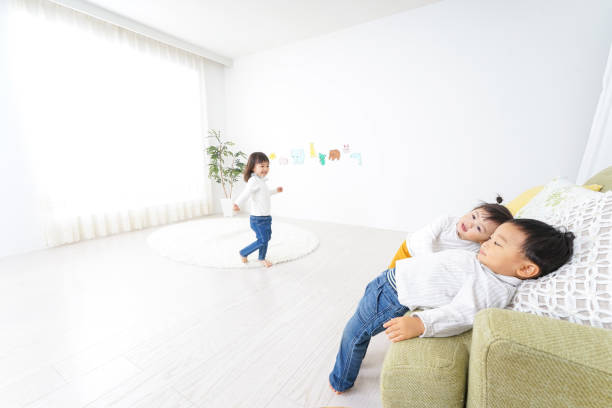 istock Children playing at home 891156180