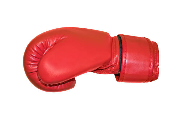 istock A studio shot of a red boxing glove isolated 891156498