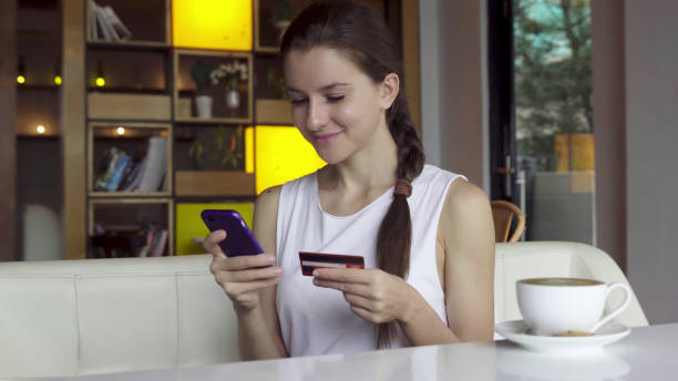 istock Online banking with smart phone 891156552