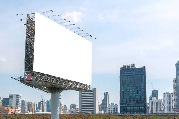 istock billboard blank on road in city for advertising background 891164362