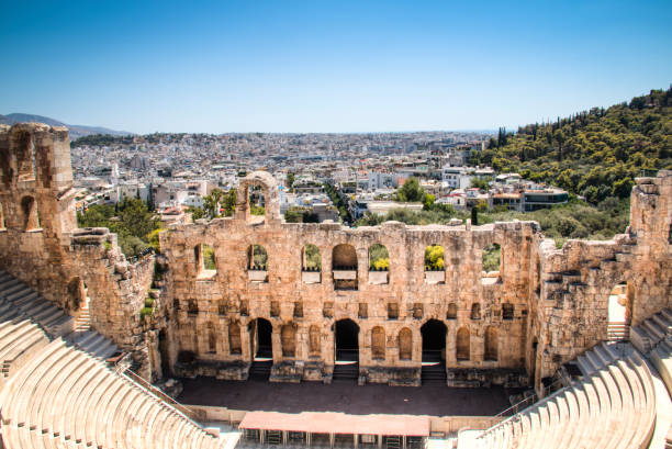 istock Theatre on the Acropolis in Athens, Greece 891166714