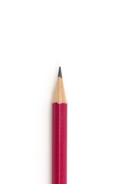 istock Pencil with eraser isolated on white background with copy space. 891217434