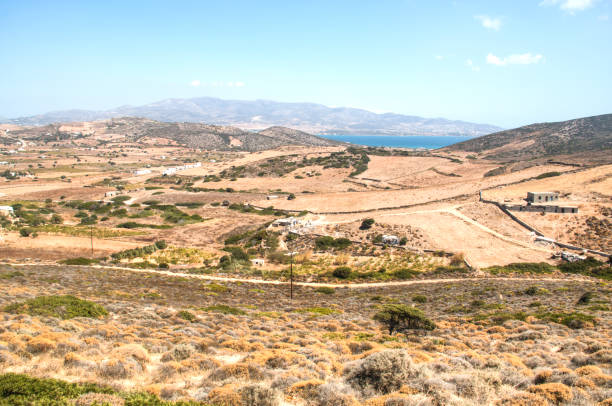 istock View over Antiparos island, Greece 891220256
