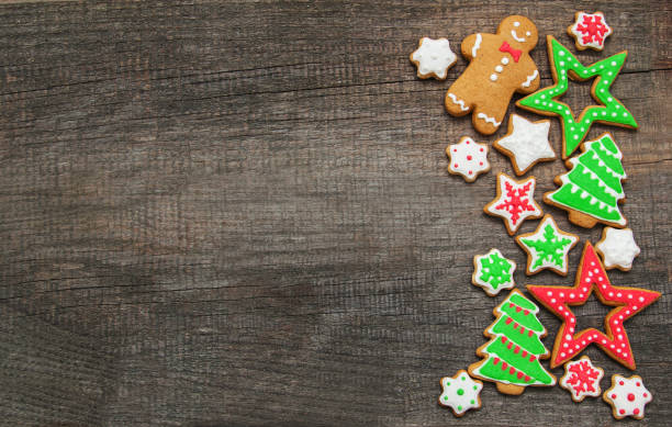 istock Christmas ginger and honey colorful cookies 891251026