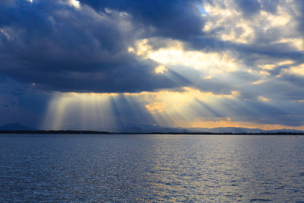 istock beautiful clouds with the sunlight over the sea 891265038