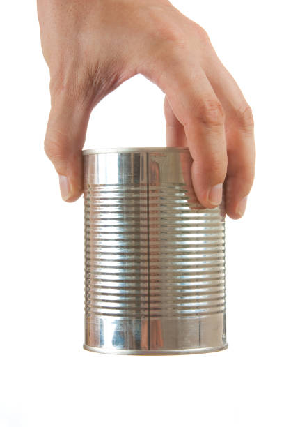 istock Food can in hand 891281474