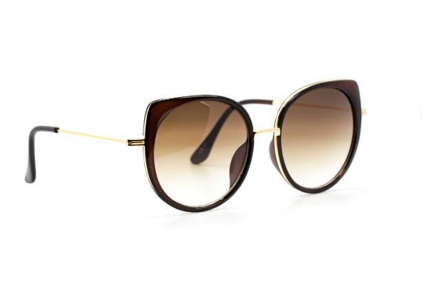 istock Modern fashionable sunglasses isolated on white background, Glasses. 891284492