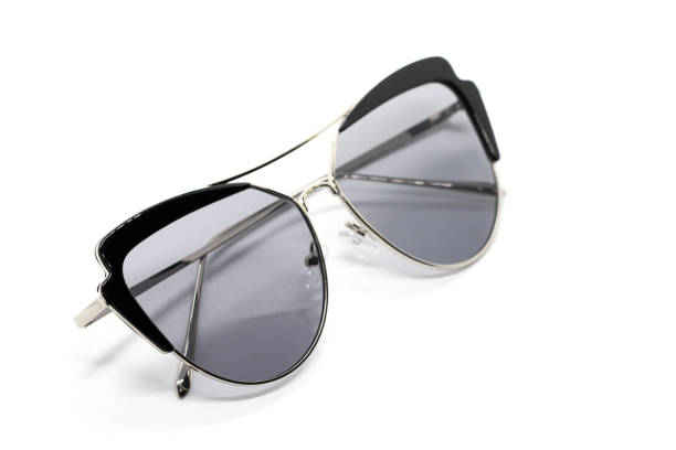 istock Modern fashionable sunglasses isolated on white background, Glasses. 891284576