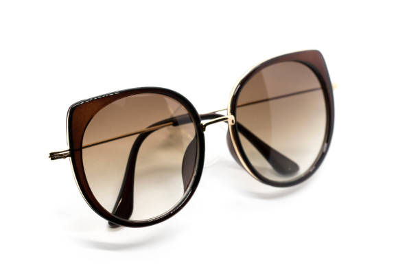 istock Modern fashionable sunglasses isolated on white background, Glasses. 891284578