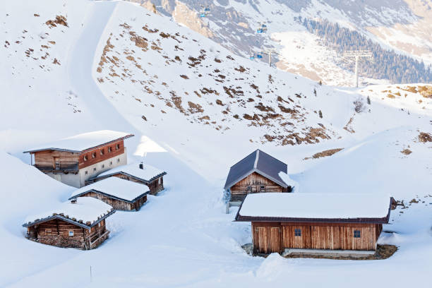istock Winter landscape in Alps 891284624