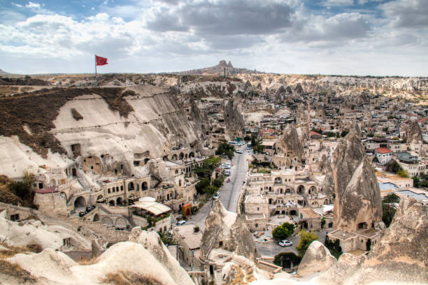 istock View over Goreme in Turkey 891294022