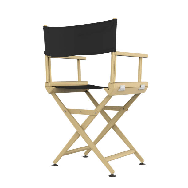 istock Movie Director Chair Isolated 891294504