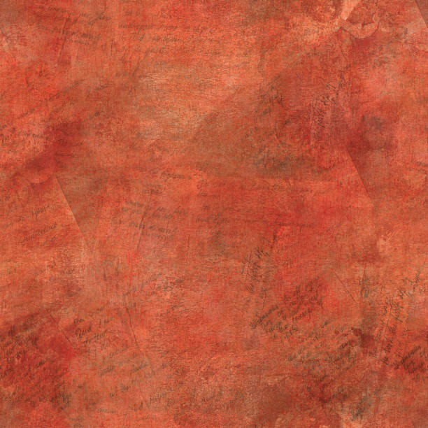 istock Seamless pattern of faded handwritten texts, vintage collage 891300264