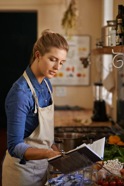 istock Following the recipe word by word 891307300