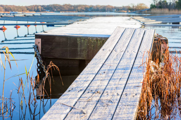 istock Gangway to floating pier 891310642