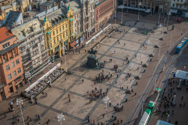 istock Main square of Zagreb 891318048