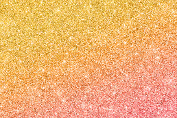 Gold And Pink Glitter Background