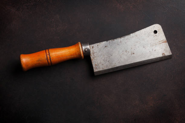 istock Butcher. Vintage meat knife 891330054