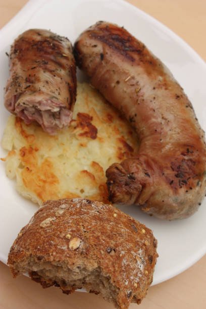 istock Pork andouillette Potato cakes 891330518