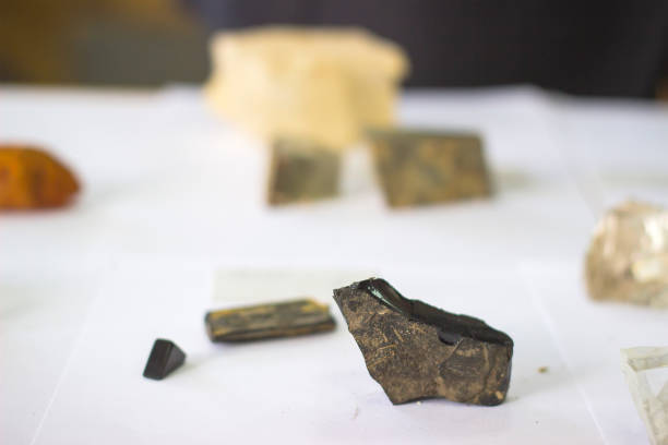 istock dirty topaz nestled in bedrock found in Ukraine 891352002