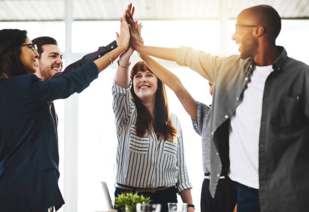 istock Winning is what happens when we work together 891356842