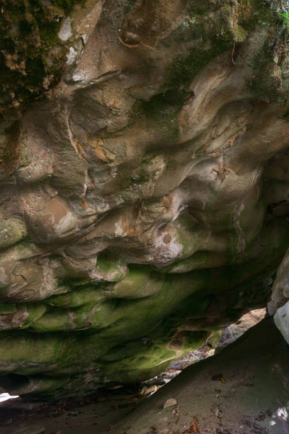 istock Alluviation deposits in a cave 891364764