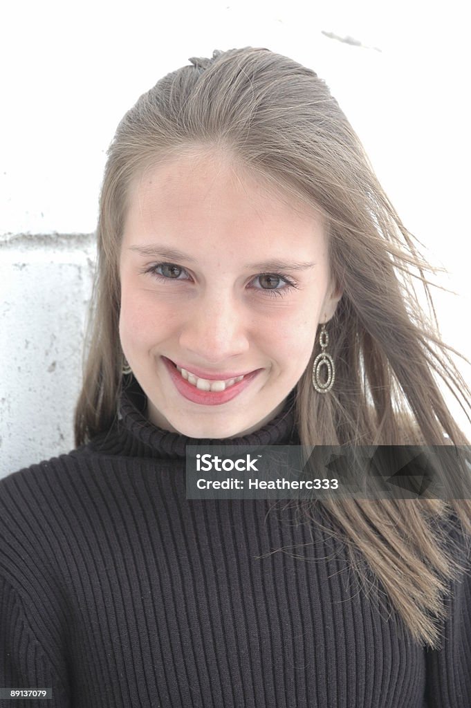 Chica en invierno - Foto de stock de Adulto joven libre de derechos