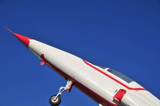 istock Tip of a airplane at air museum 89137437