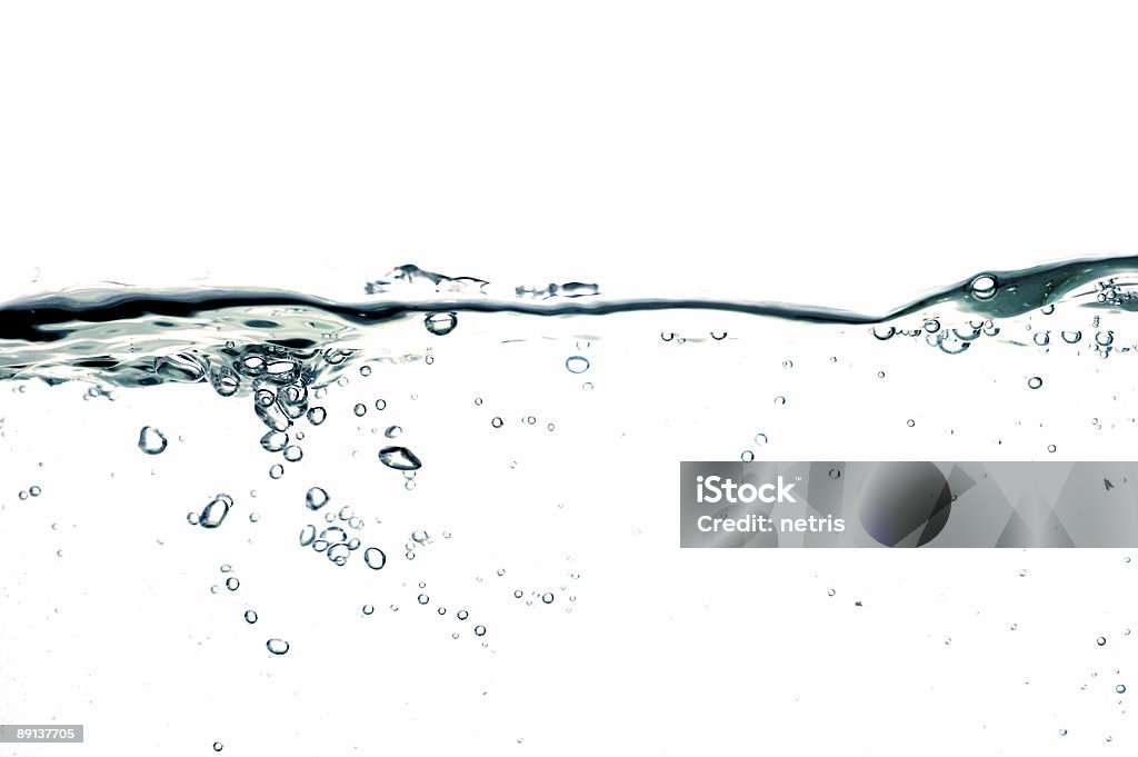 Gotas de água - Foto de stock de Bolha - Estrutura física royalty-free