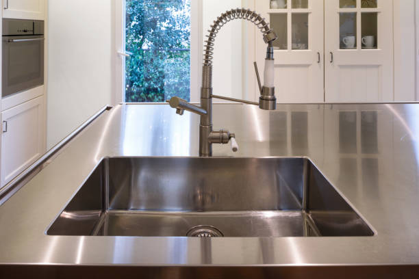 Closeup of sink