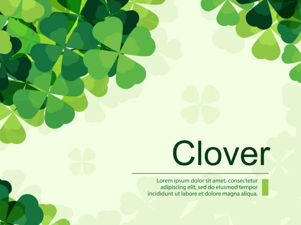 illustrazioni stock, clip art, cartoni animati e icone di tendenza di sfondo del giorno di san patrizio - irish culture st patricks day backgrounds nobody