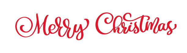 istock text Merry Christmas hand written calligraphy lettering. handmade vector illustration. Fun brush ink typography for photo overlays, t-shirt print, flyer, poster design 891392290